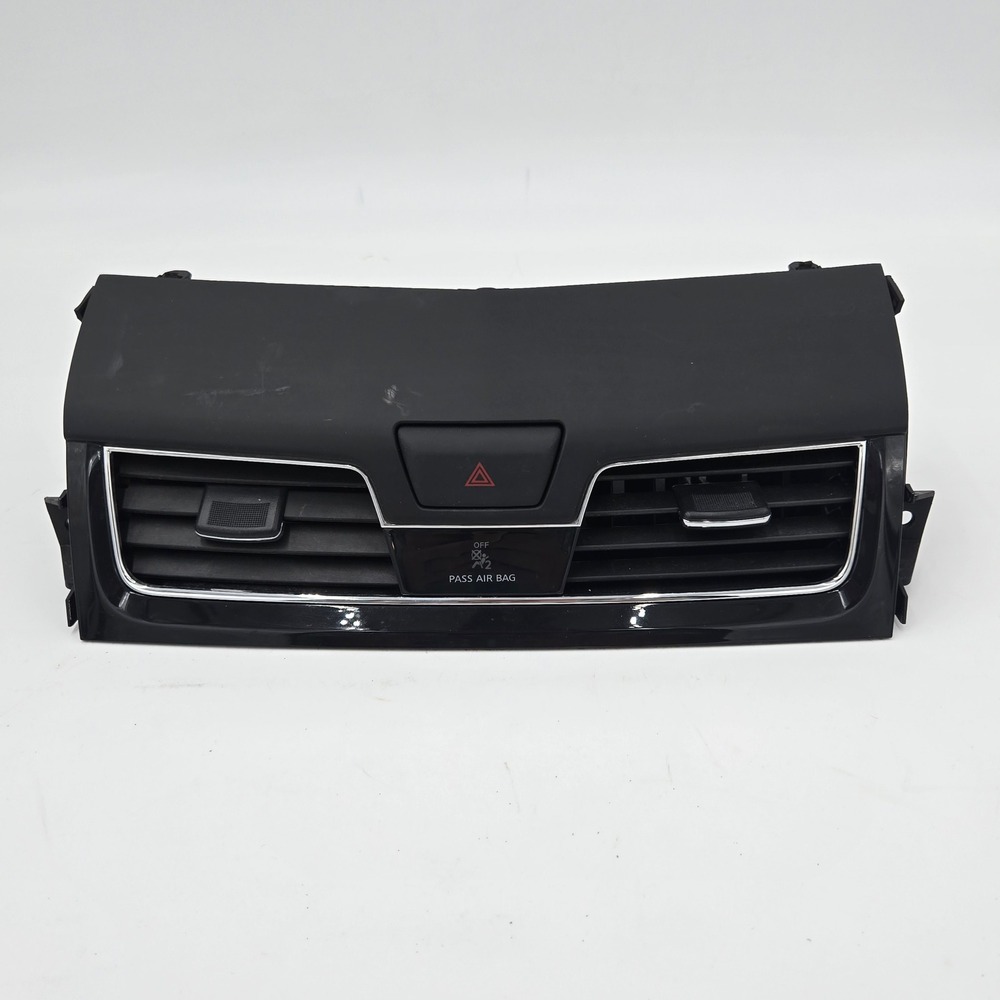 2013-2015 Nissan Altima Center Dash Air Vent Bezel Hazard Trim 68750-3TA0A OEM